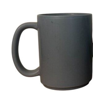 DesignPac Gray Ceramic Coffee Mugs 12 oz Dishwasher & Microwave Safe